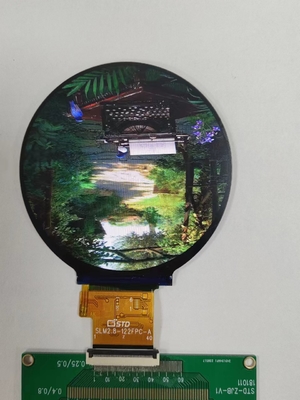 2.8 Inch IPS Round LCD Display 480x480 with ST7701S Driver IC