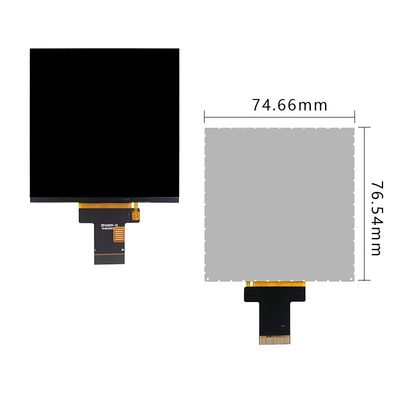 4.0 Inch 480X480 IPS Square Screen TFT LCD Display with 1000nits Brightness and MIPI Interface