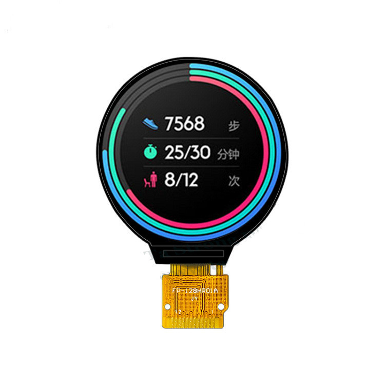1.28 Inch Round TFT LCD Display 240x240 SPI GC9A01 Driver IC
